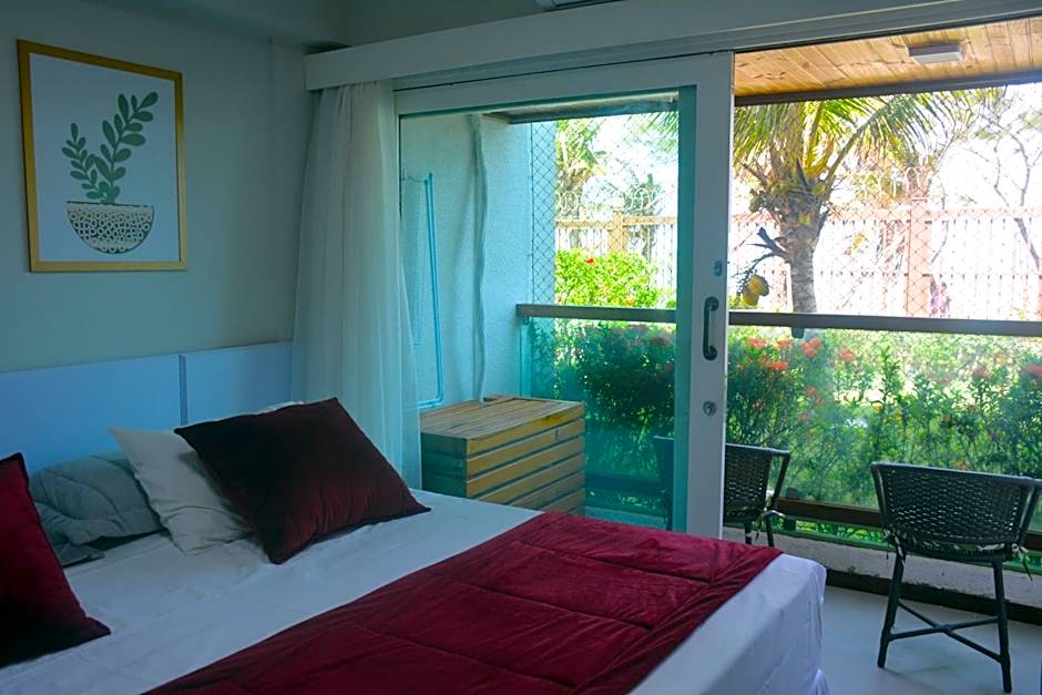 Na praia - Araça 104 - Térreo frente mar