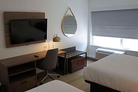 Queen Room with Two Queen Beds, Mobility Access and Roll-In Shower, Non-Smoking