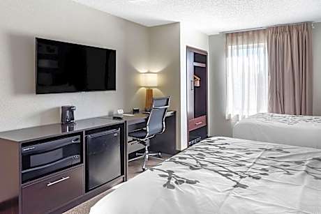 Standard Double Room with Two Double Beds - Non-Smoking/Pet Friendly