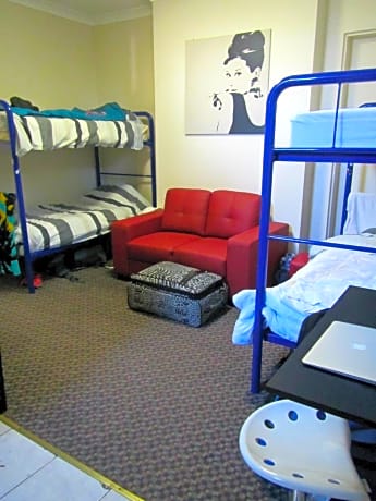 Bed in Mixed 4-Bed Dormitory Room with Private Bathroom