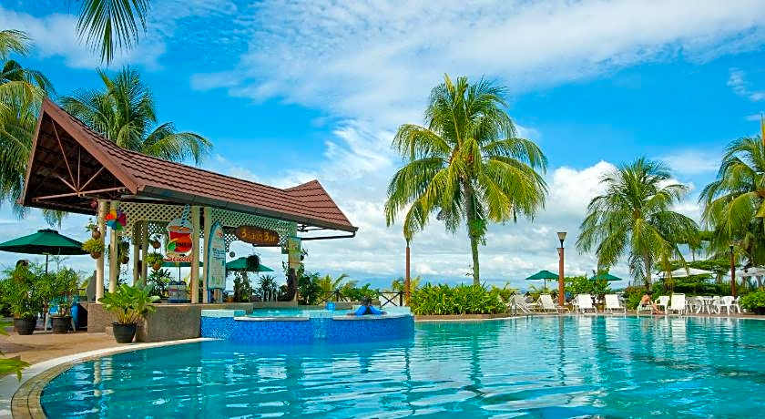 Flamingo By The Beach