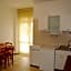 One-bedroom flat with balcony and AC