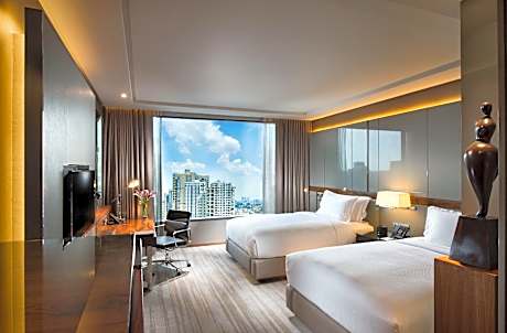 Twin Executive Suite 77 Sqm/sep Living Room/40 Inch Hdtv Comp Bfst Snacks Drinks In Lounge/wifi/hsia