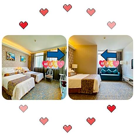 Connecting Family Room for 6 People