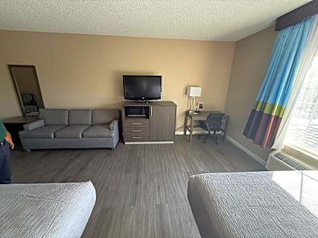 1 King Bed Efficiency Suite Nonsmoking Accessible