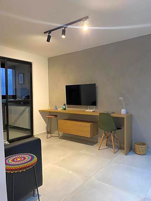 Cobertura Vista Mar Carapibus - Cariri Praia - Apartamento completo com 02 quartos