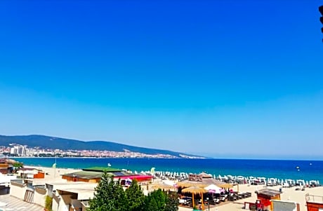 Studio with Side Sea View and Balcony