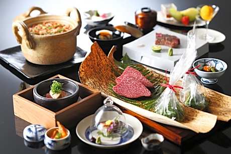 Japanese-Style Room with Open-Air Bath -Smoking (Kinsen) Meal Provided at Room