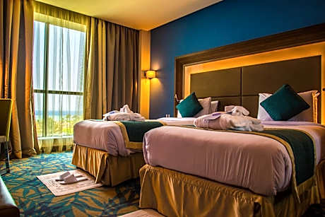 Two-Bedroom Superior Suite with Double Bed and Sofa Bed with Sea or City View