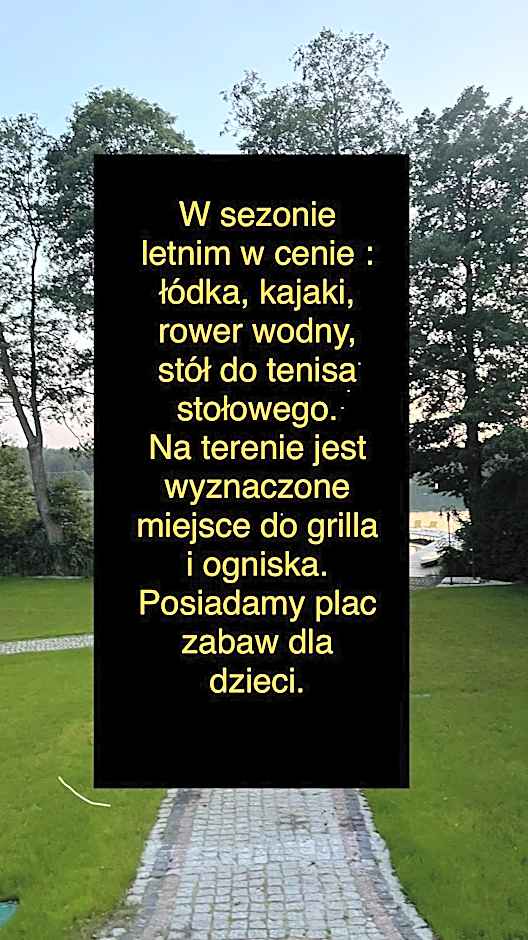 Domki nad jeziorem Kazub