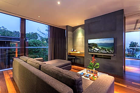 Three Bedroom Pool Villa Garden View with Sauna