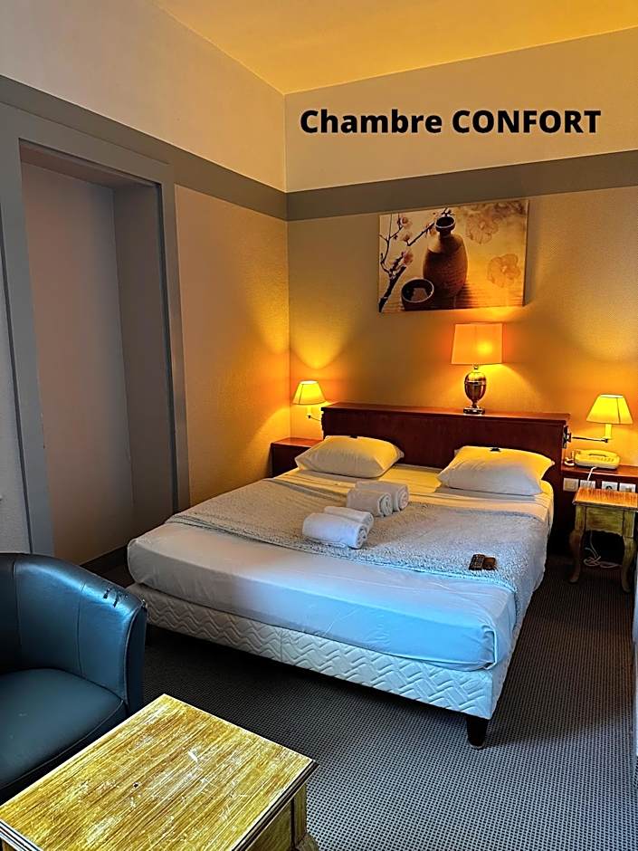 Hôtel Terminus - Pizzeria Pizz'a gogo - salle de sport - face à la gare