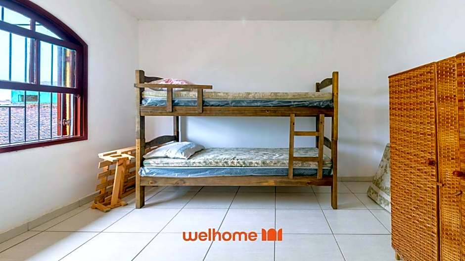 Espaço incrível à 7 minutos a pé da praia em Itanhaém