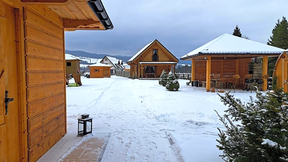 Domki nad jeziorem czorsztyńskim