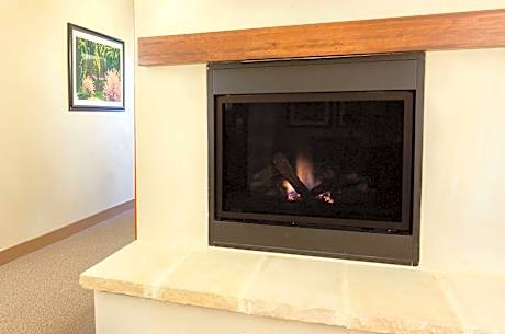 Superior King Room with Fireplace and Whirlpool Tub