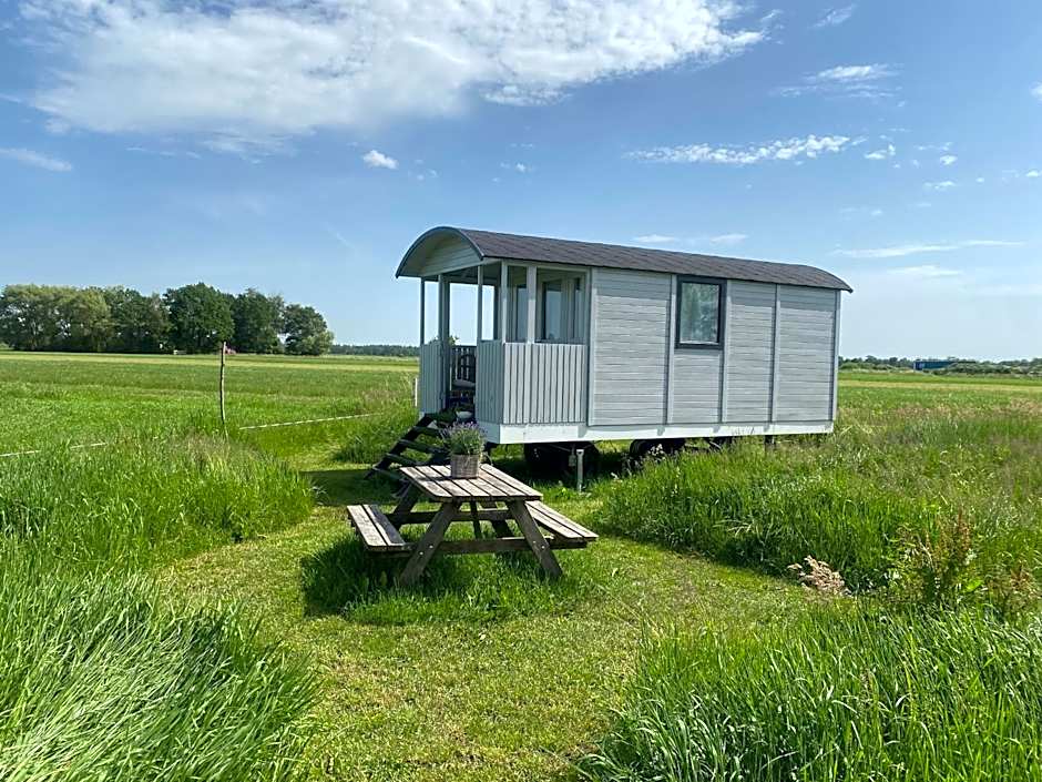 Pipowagen op Camperplaats Vechtdal