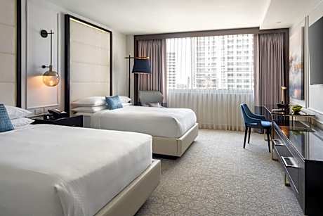 Inspired Double Room with Two Double Beds