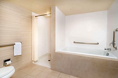 1 King Suite Mobility/Hearing Access Ri Shwr