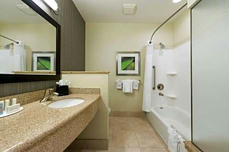 1 Bedroom Suite, 2 Queen Beds, Sofa bed, Mobility Accessible with Roll-In Shower, Hearing Accessible