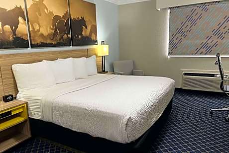 King Room with Roll-In Shower - Mobility/Hearing Accessible - Non-Smoking