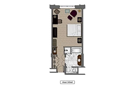 Classic King Room with Courtyard View