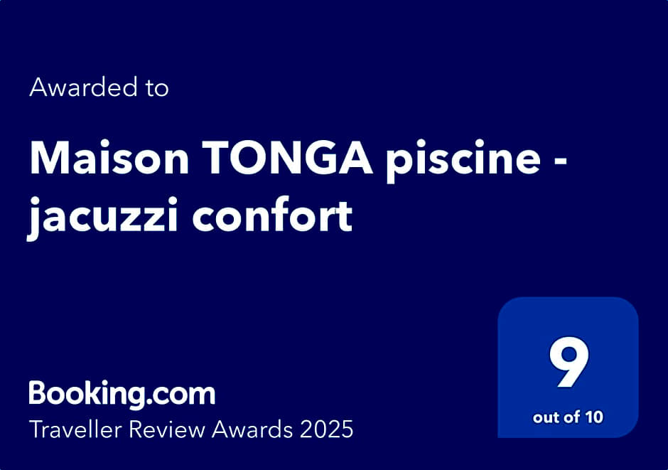 Maison TONGA piscine - jacuzzi confort