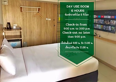 Day Use Room 6 Hours(Check-In From 9AM to 3PM, Check-Out not over than 9PM)