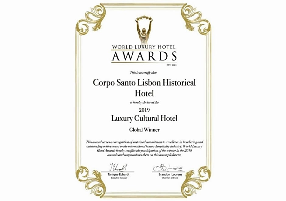 Corpo Santo Lisbon Historical Hotel