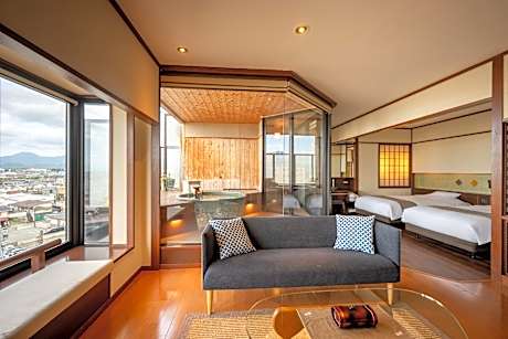 Western Style Room with Open-Air Bath