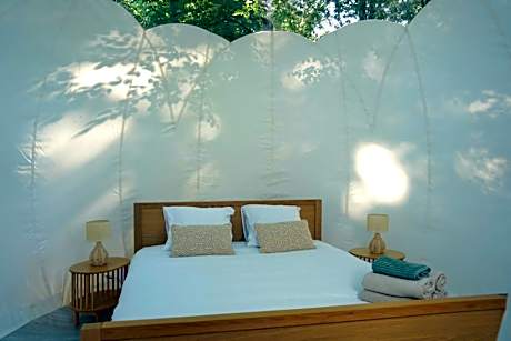 Starry bubble with private Nordic bath