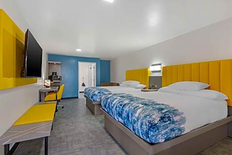 Suite 2 Queen Mobility Access Roll In Shower Desk Fridge Pet Friendly NonSmoking Full Breakfast