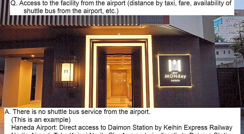 MONday Apart Hamamatsucho Daimon