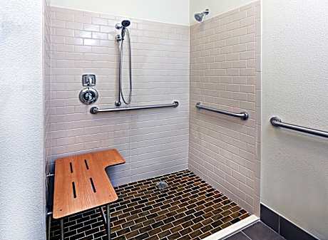 1 Queen Studio Ste Comm Access Roll Shwr