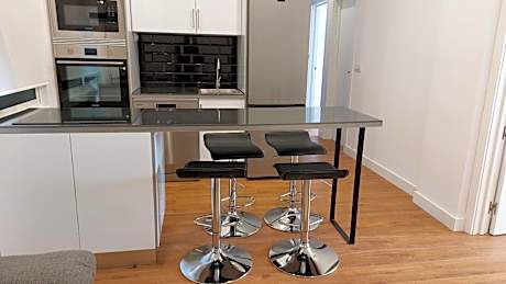 Apto vistas al mar cerca playa Oza