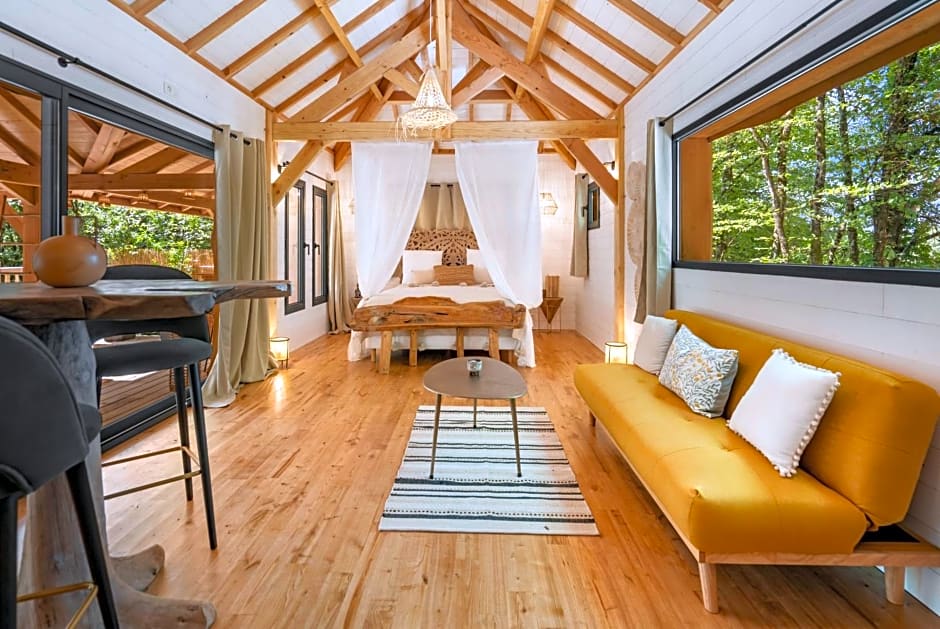 Les Lodges de Calviac - Spa et Sauna privatifs