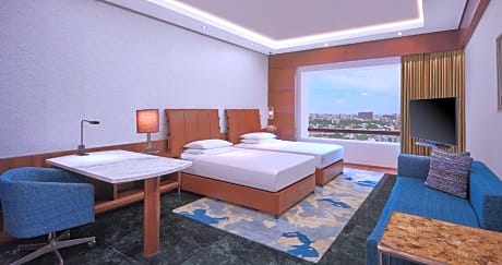 Club Twin Room with Pool View
