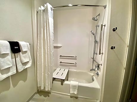 One-Bedroom Suite with Communications and Mobility Accessible Tub
