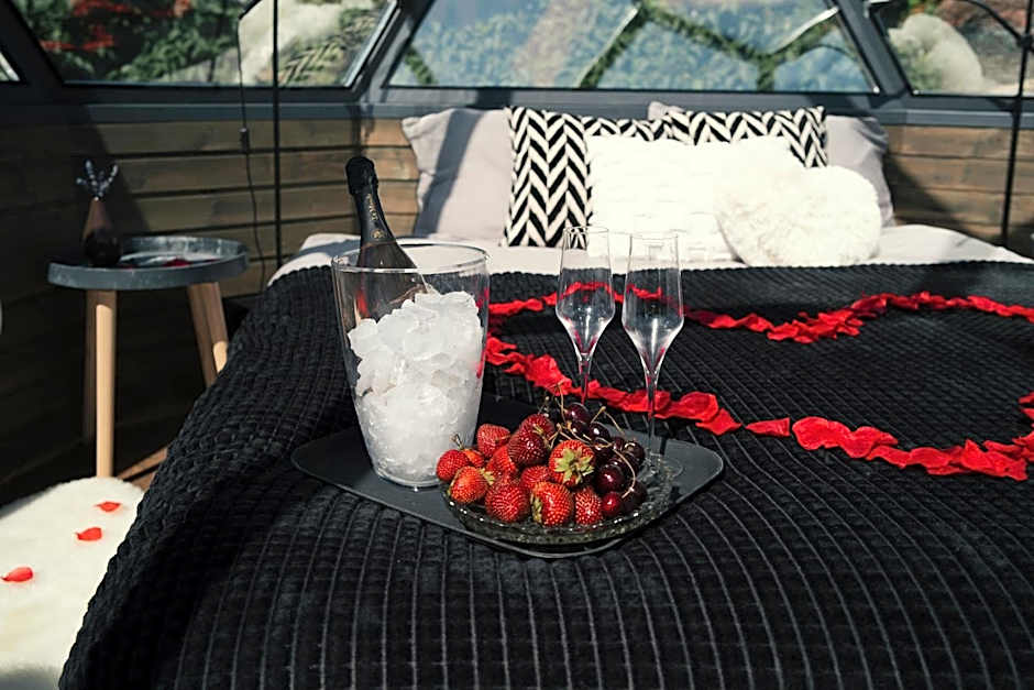 Peetri talu klaaskuplid Haapsalu lähedal