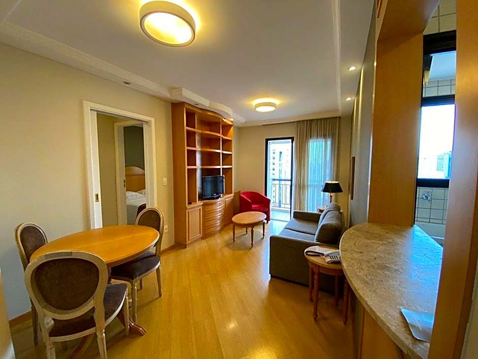 Flat Moema with kitchen and washing machine UH104