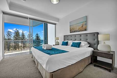 Three-Bedroom Apartment with Beach View