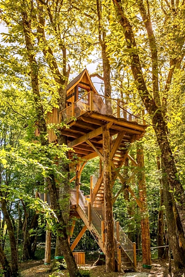 Nid'en'Ô cabanes et spa Lot et Dordogne