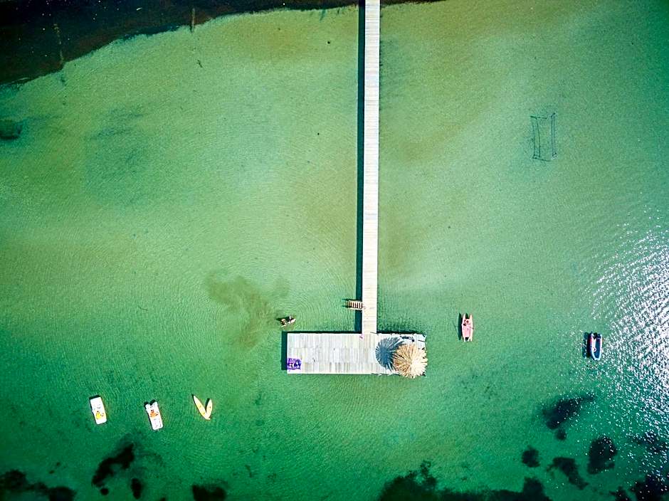 Residence with pool and private beach in Talamone just 500 mt from the sea