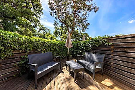 Family Room with Terrace