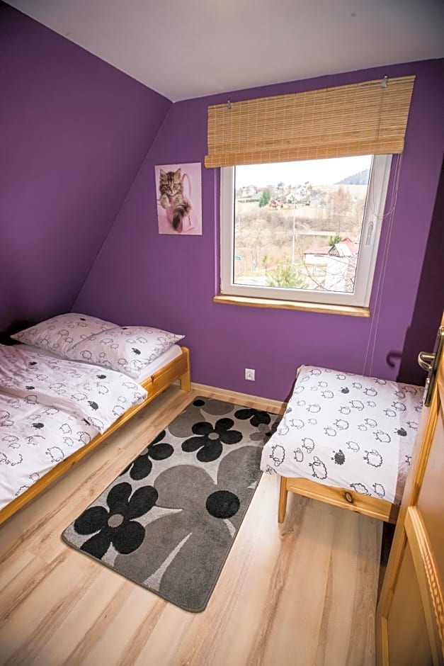 Domki nad rozlewiskiem