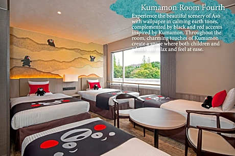 KUMAMON Room Quadruple Room