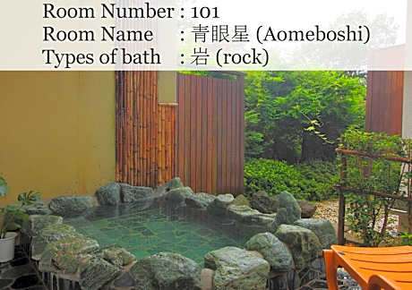 Japanese-Style Room with Open-Air Bath