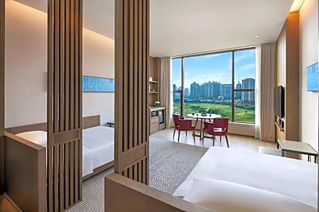 Twin Room with City View