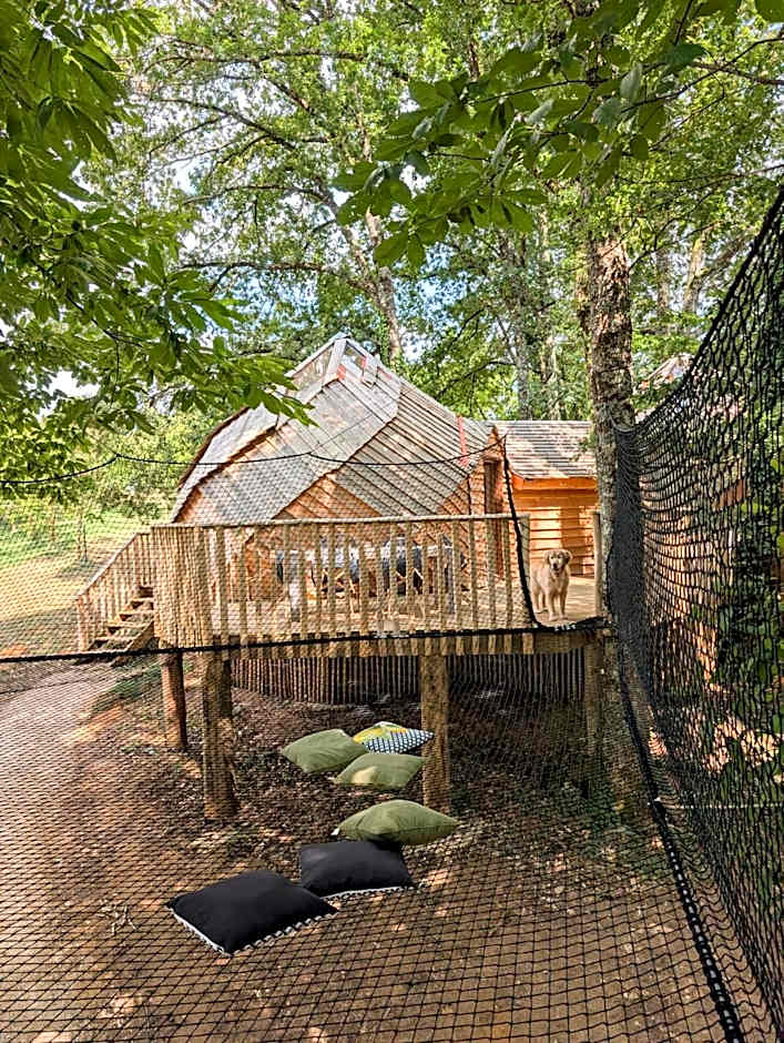 Nid'en'Ô cabanes et spa Lot et Dordogne