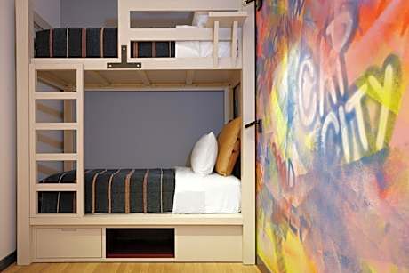 Queen Room with Bunk Beds