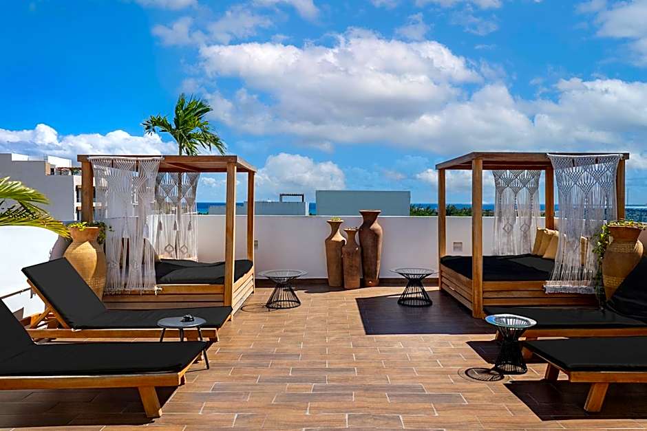 Terrasse Hotel Playa del Carmen